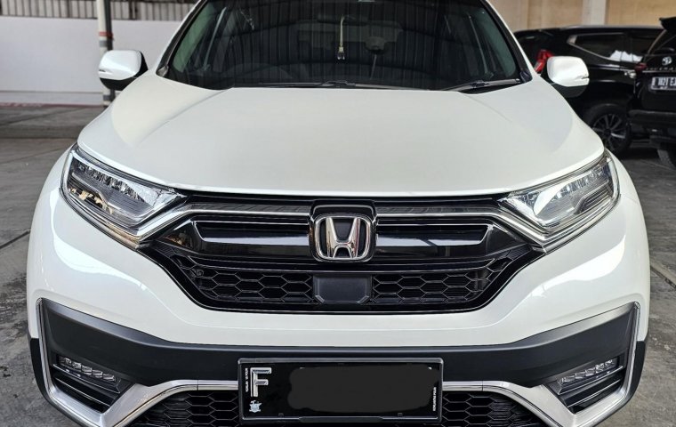 Honda CRV Turbo Prestige Sensing A/T ( Matic ) 2022 Putih Km 22rban Mulus Gress Siap Pakai Like New