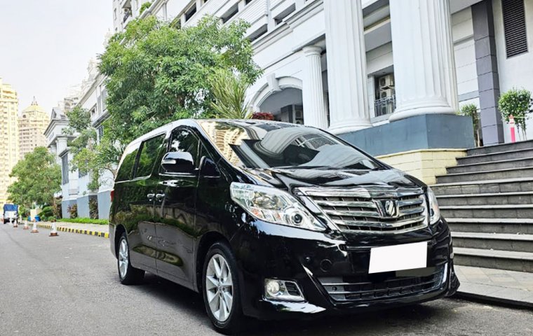 2012 Toyota Alphard G ATPM Record Service Km 87 rb B GANJIL Pjk DES 2025 Siap Pakai KREDIT TDP 19 jt
