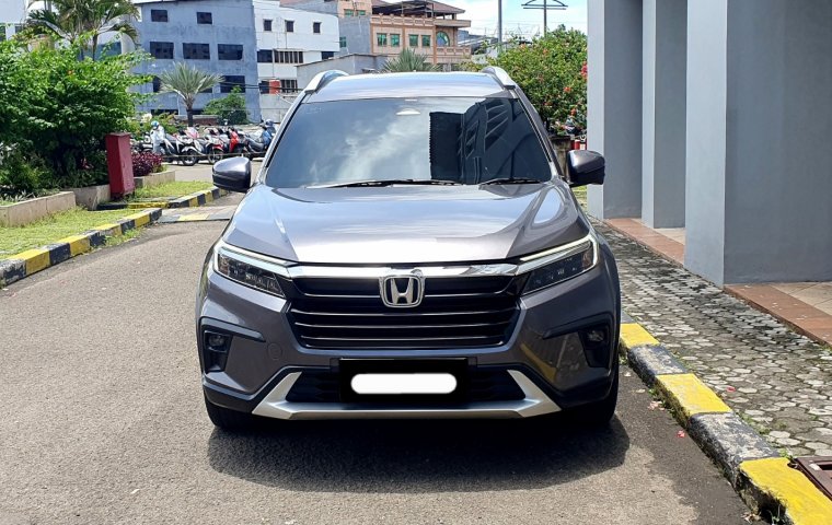 Honda BR-V Prestige CVT with Honda Sensing 2022 abu matic cash kredit proses bisa dibantu