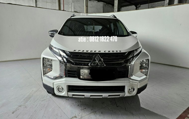 Mitsunishi Xpander Cross Premium AT ( Matic ) 2020 Putih km 48rban plat tangerang siap pakai