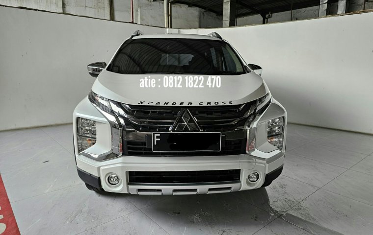 Mitsubishi Xpander Cross Premium AT ( Matic ) 2020 Putih Low km 28rban plat sukabumi siap pakai