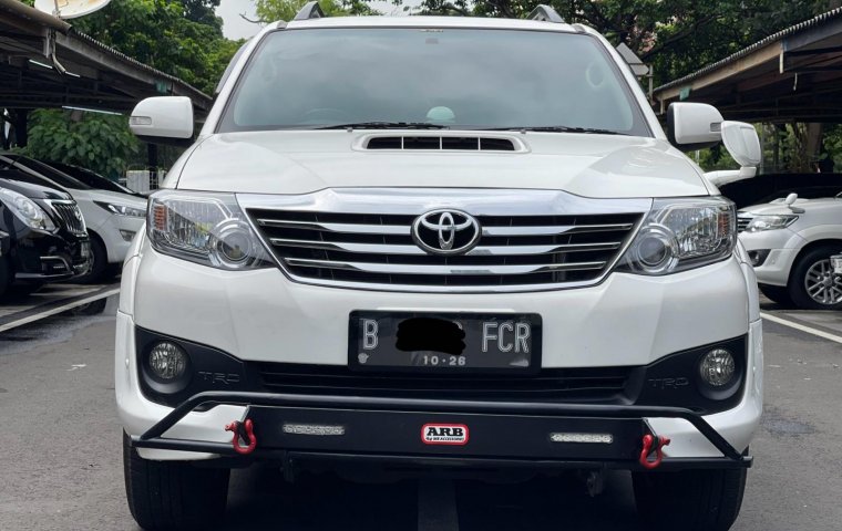 FORTUNER G TRD AT PUTIH 2012 TERAWAT DIJUAL CEPAT TERMURAH