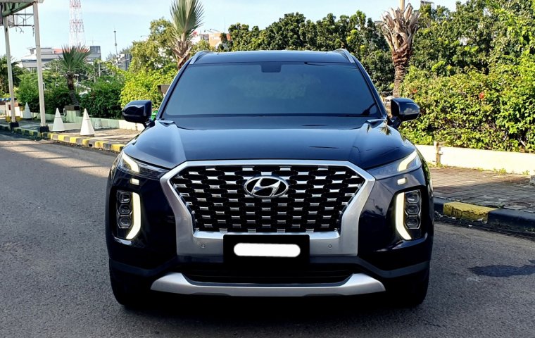 Hyundai Palisade Signature 2021 biru km30rb sunroof