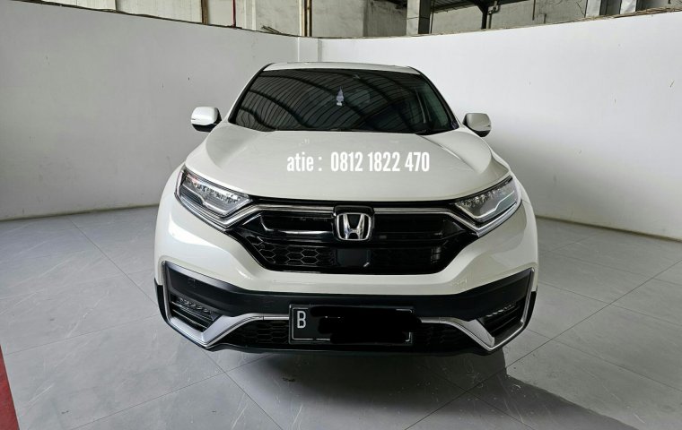 Honda CRV Prestige Sensing Turbo AT ( Matic ) 2021 Putih Low km 28rban Good Condition Siap Pakai