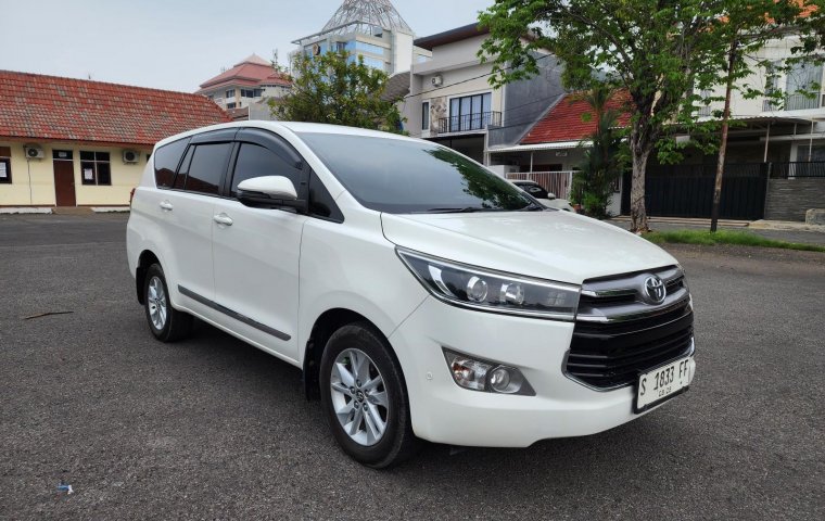 Toyota Kijang Innova V A/T Diesel 2018 Putih solar reborn