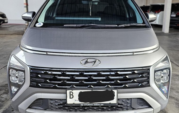 Hyundai Stargazer Prime A/T ( Matic ) 2022 Silver Km 35rban Siap Pakai Good Condition