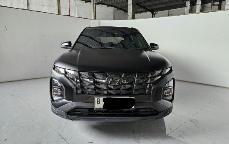 Low km baru 6rban Hyundai Creta Alpha AT ( Matic ) 2024 Hitam Doff Good Condition siap pakai