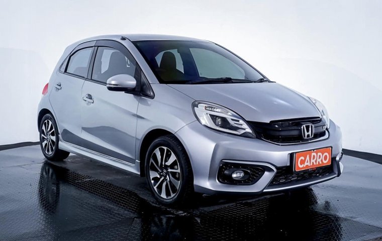 JUAL Honda Brio RS CVT 2018 Silver