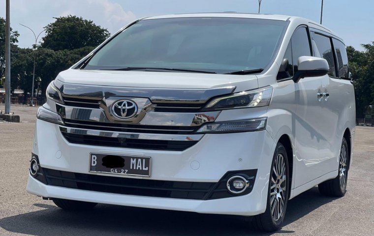 VELLFIRE G ATPM AT 2017 SIAP PAKAI DIJUAL CEPT TERMURAH