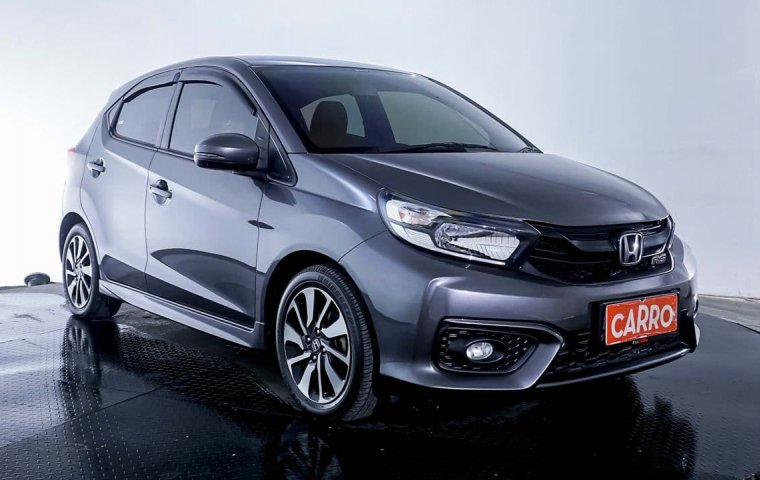 JUAL Honda Brio RS CVT 2021 Abu-abu