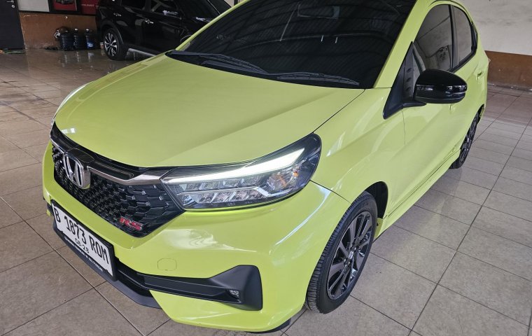 Honda All New Brio RS Cvt 2023 Hijau Lemon Facelift