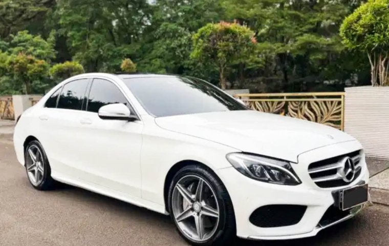 2015 Mercedes C250 AVG AMG Turbo (350N.m) Panoramic Sunroof Km 51rb B Genap AGT 2025 Kredit Tanpa DP