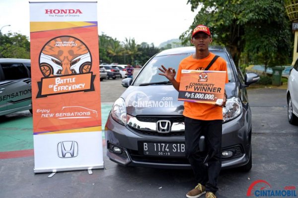 MOI Chapter Banten Siap Menantang Pemenang Seri Sebelumnya dalam Babak Final Honda Mobilio Battle of Efficiency