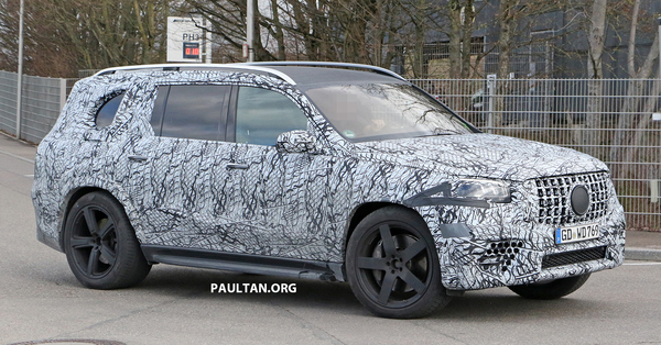 Mercedes-AMG GLS63 2020 Tertangkap Kamera Sedang Lakukan Tes Jalan