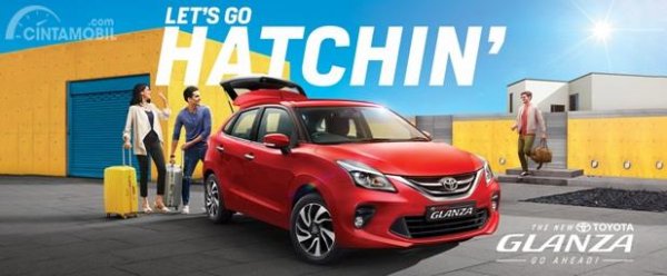 Toyota Glanza, Hatchback Baru Yang Mengadopsi Desain Suzuki Baleno