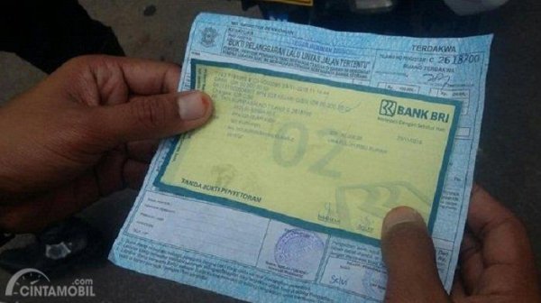Ini Besaran Denda Tilang Paling Sering Dilakukan Pengemudi