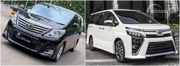 Komparasi Baru atau Bekas: Mobil Bekas Alphard vs Voxy Baru