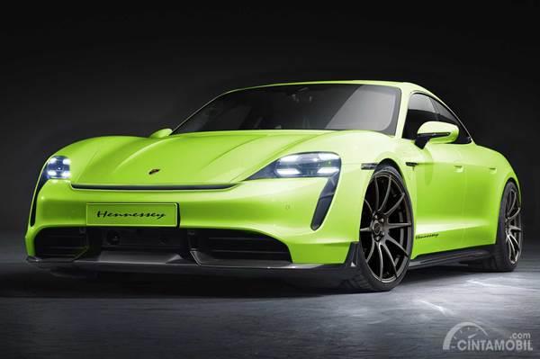 Hennessey Porsche Taycan, Modifikasi Mobil Listrik Pertama yang Dibuat Berotot