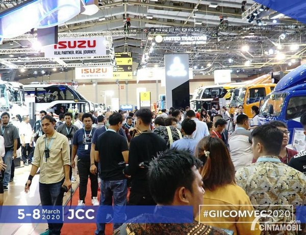 800 Unit Kendaraan Komersial Terjual di GIICOMVEC 2020 Dengan Nilai Rp450 M+