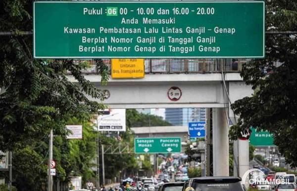 Peraturan Ganjil Genap Ditiadakan Diperpanjang Sampai 5 April 2020