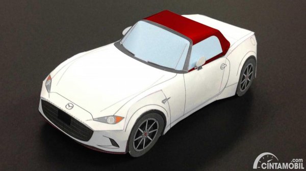 Bosan di Rumah? Yuk Coba Rakit Papercraft Mazda
