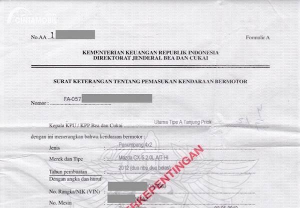 Mengenal Perbedaan Form A, B Dan C Sebagai Dokumen Resmi Kendaraan