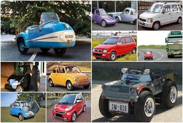 10 Mobil Terkecil yang Pernah Dibuat dan Dipasarkan Sampai Saat Ini