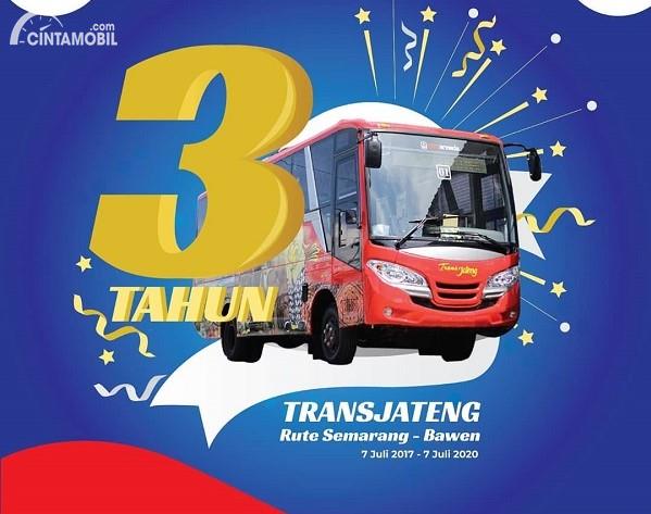 3 Tahun Temani Warga, Ini Fakta Menarik Trans jateng Rute Semarang-Bawen