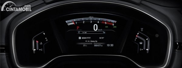 Gambar MID Honda CR-V Facelift 2020 terhubung ke Bluetooth Telephony