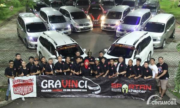 Anniversary ke-5 Gravinci Chapter Spartan Resmikan Member Tangerang Selatan