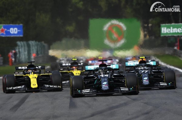 F1 GP Belgia: Hamilton Jumawa, Ferrari Tercecer