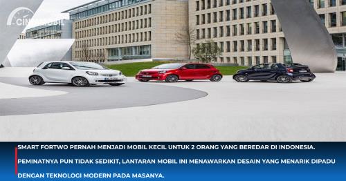 Mobil Kecil untuk 2 Orang Ini Pernah Eksis di Indonesia