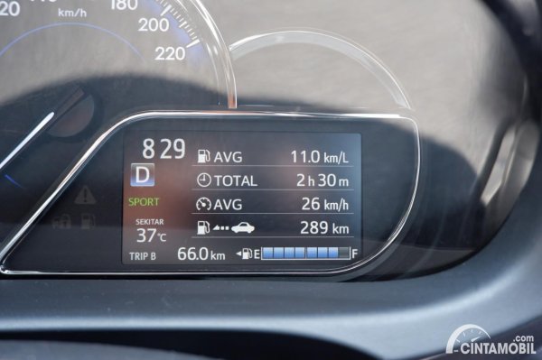 Foto Multi Information Display Toyota Yaris TRD Sportivo CVT 2020