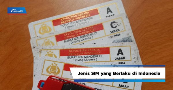 Ketahui Jenis Surat Izin Mengemudi Yang Berlaku Di Indonesia