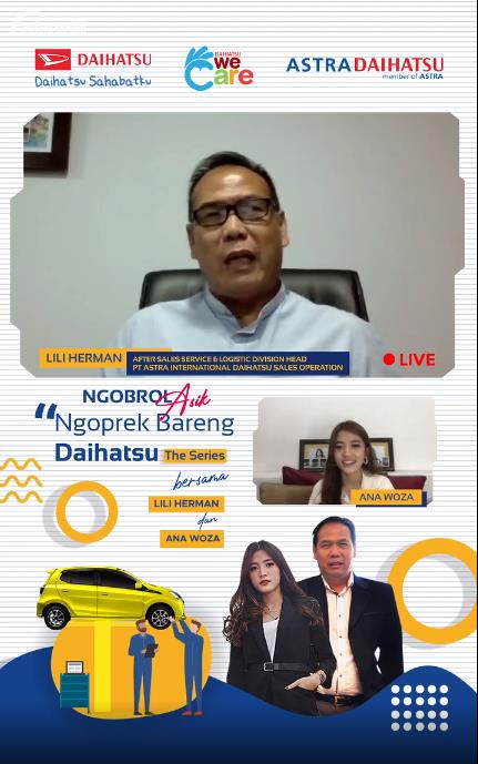 Daihatsu Ajak Belajar Teknis Mobil Di Acara Ngoprek Virtual