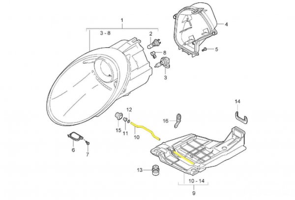 Lampu Depan Mobil Porsche Bisa Dibuka dengan Mudah, Begini Caranya