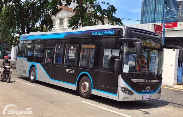 Bus Listrik Higer Bakal Jadi Armada Baru TransJakarta