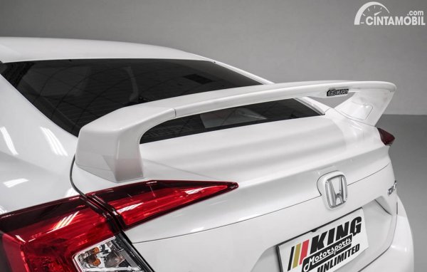 Spoiler dan Velg Terbaru dari Mugen untuk Honda Civic Turbo Sedan