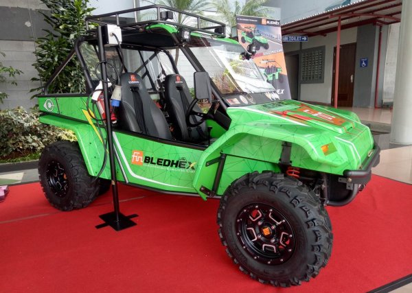 IIMS 2021: FIN Bledhex, Mobil Listrik Offroad dari Cimahi