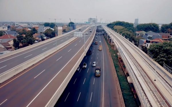 Mudik 2023: Jalan Layan Tol MBZ Terapkan Buka Tutup Secara Situasional
