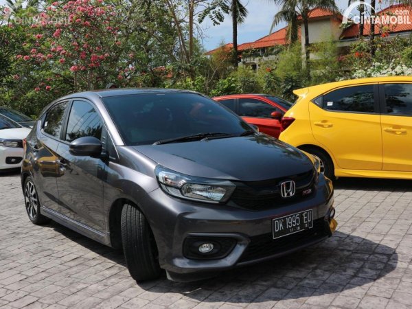 Konsep Modifikasi Simple Honda Brio Abu-Abu, Cocok Buat Keseharian