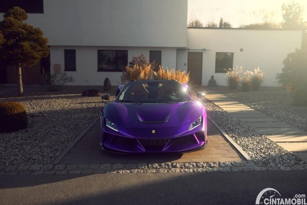 Ferrari F8 Spider Novitec N-Largo, Sensasi 804 HP dengan Atap Terbuka