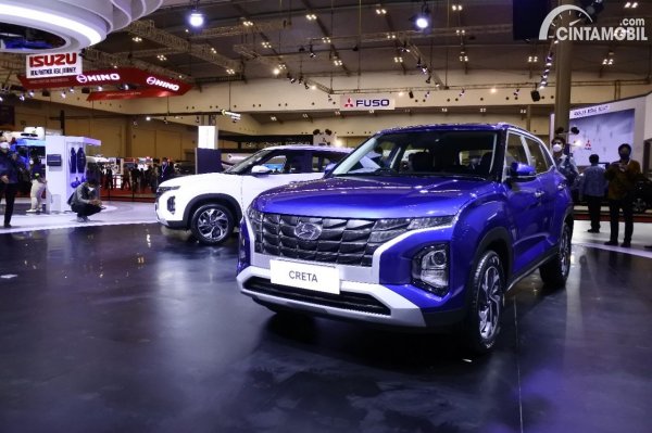 Tampilan depan Hyundai Creta 2022