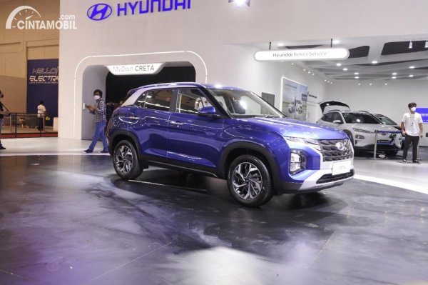 Eksterior samping Hyundai CRETA 2022