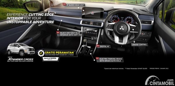 Promo Awal Tahun Mitsubishi: Bunga 0% Sampai Hadiah TV LED