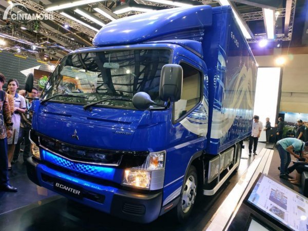 Menanti Truk Listrik Mitsubishi Fuso ECanter Mengaspal Di Indonesia