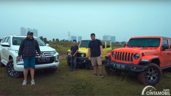 Cintamobil TV: Adu Mobil 4x4 Terbaik, Jimny, Pajero, atau Wrangler?