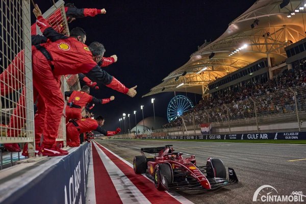 F1 is Back! Ferrari Tampil Dominan, Mesin Honda Tumbang di Bahrain