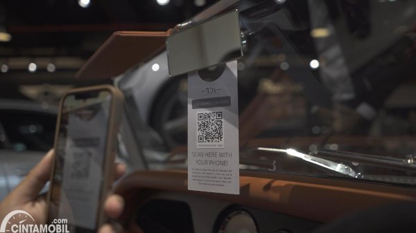 Pakai QR Code Bisa Cek Spek Mobil Mewah TDA Luxury Toys