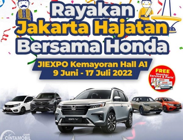Honda Bagi-Bagi Promo dan Undian Berhadiah di Jakarta Fair 2022